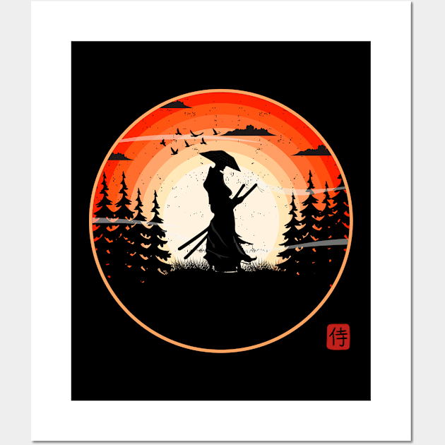 Samurai Wall Art by MBNEWS